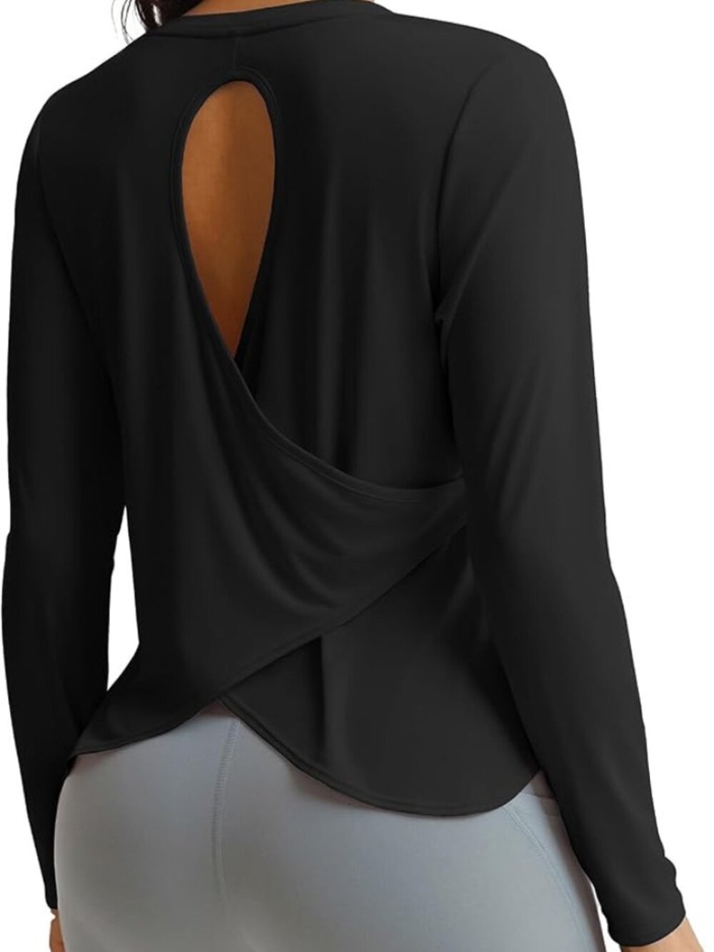 BRXL Women's UV Workout Tops UPF50+ Long Sleeve Moisture Wicking Quick Dry XL